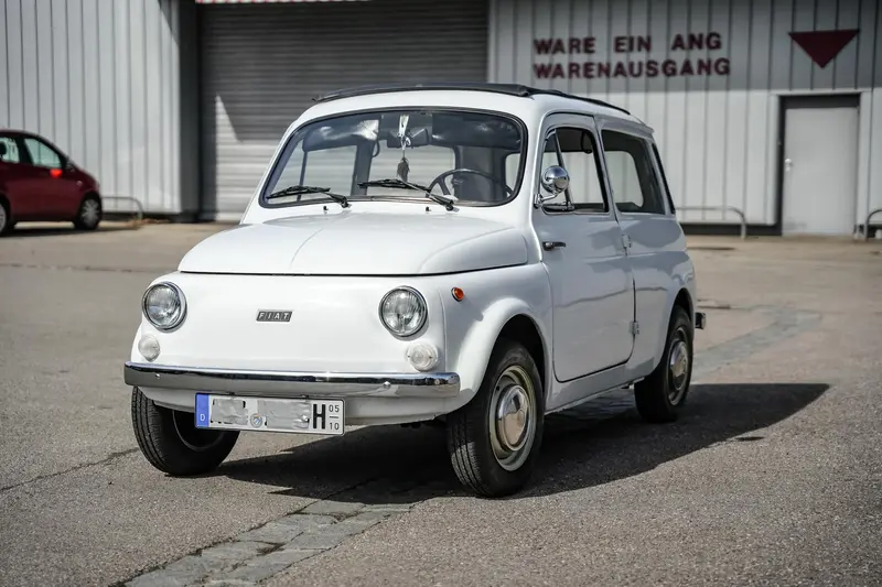 Fiat 500 Giardiniera TÜV Approved H license plate Restored 4.000 € investment (1977)