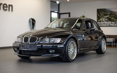BMW Z3 3,0 in Saphirschwarz-Metallic aus 2. Hand Breyton Felgen (2002)