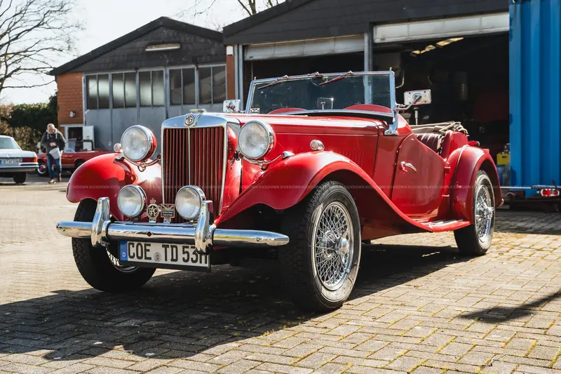 MG TD (1953), sehr gepflegter Zustand, Gutachten Note 2+