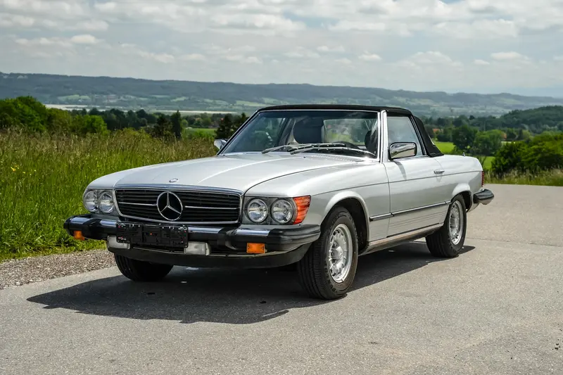 Mercedes Benz R107 380 SL aus 3. Hand USA-Import Umfangreiche Dokumentation Gepflegter Originalzustand H-Kennzeichen (1982)