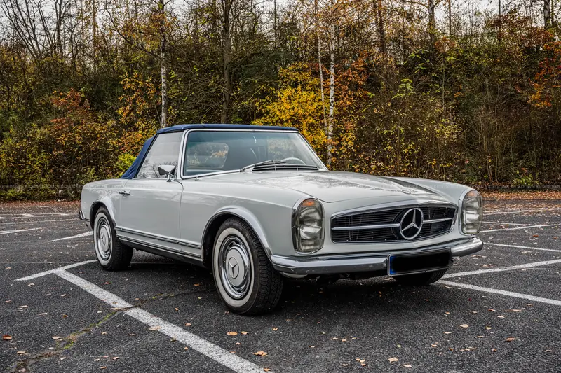 Mercedes-Benz W113 280 SL Pagode (1969), deutsche Erstzulassung, Gutachten Note 2+, restauriert