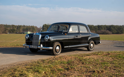 Mercedes Benz 180 Ponton W120 (1955), formerly Ponton, expert opinion grade 2, restored