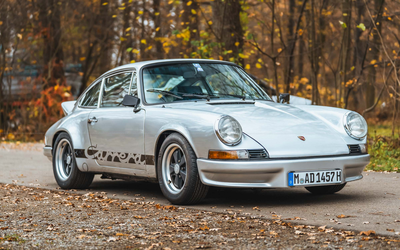 Porsche 911 S SWB (1967), extremely rare model with short wheelbase, RS look, matching numbers, original Irish green, TÜV until 08/2027