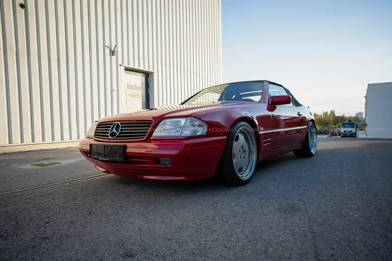Mercedes-Benz 500 SL R129 (1996), Österreichische Zulassung, 19 Zoll-Felgen und Eibach-Federn, top Zustand
