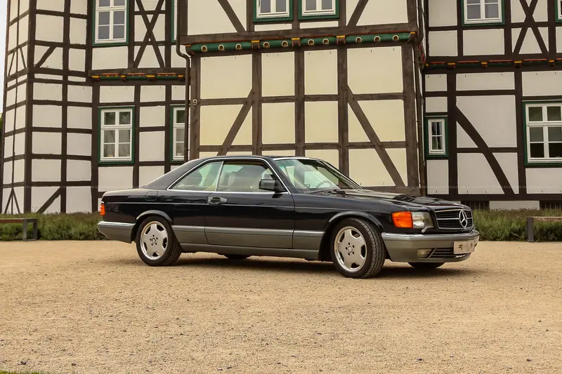 Mercedes Benz C126 560 SEC (1987), Classic Data Note 2, Liebhaberfahrzeug ohne Rost, Keramikversiegelt