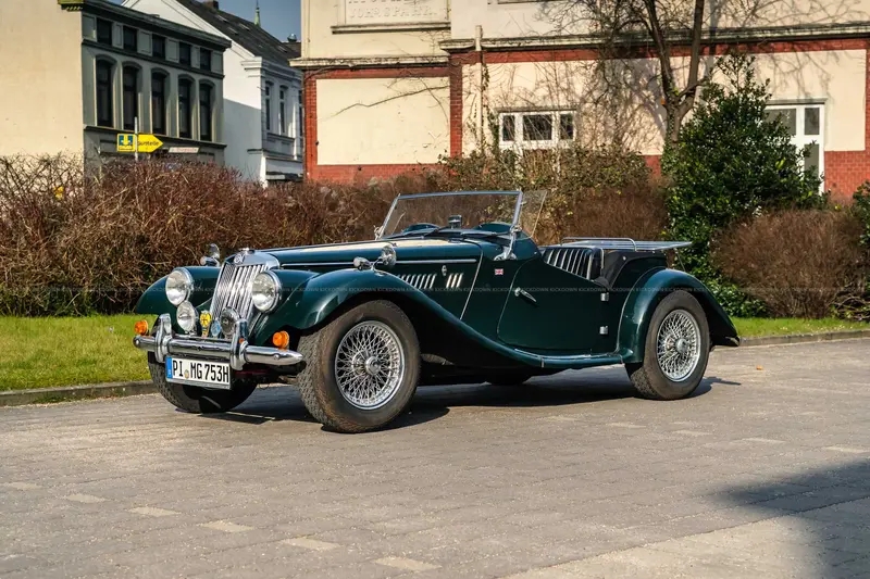 MG TF Midget (1953), certificate note 2, Volvo engine with 87 hp