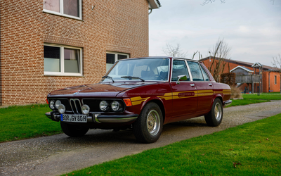 BMW E3 3.0 (1974) with Classic Analytics rating of 2, 5-speed sports transmission, restored, engine with less than 10,000 kilometers