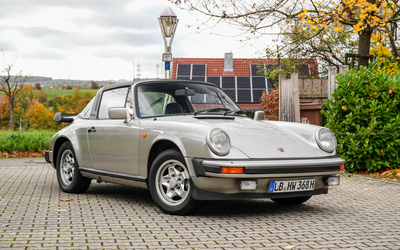 Porsche 911 SC Targa (1982), owned by current owner for 41 years, German vehicle
