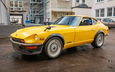 Nissan Datsun 280Z Tokio Mod. Signalgelb BBS 2-Sitzer äußerst seltene Ausführung (1977)