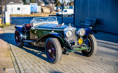 Riley MPH replica (1933), completely rebuilt, €40,000 invested, with new TÜV certification