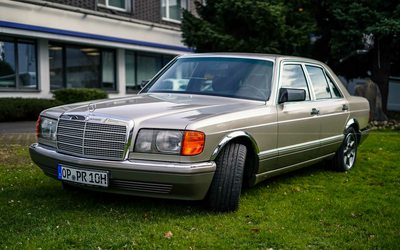 Mercedes Benz 300SE (1986), Note 2-, Klima und Schiebedach, H-Kennzeichen