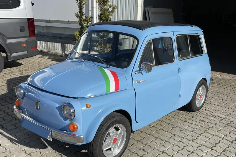 Fiat 500 Giardinera Abarth- Felgen Faltdach (1970)