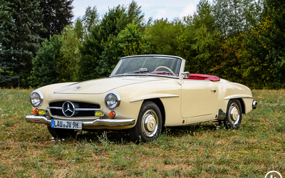 Mercedes-Benz W121 190 SL Restored sports seats production number 638 (1955)